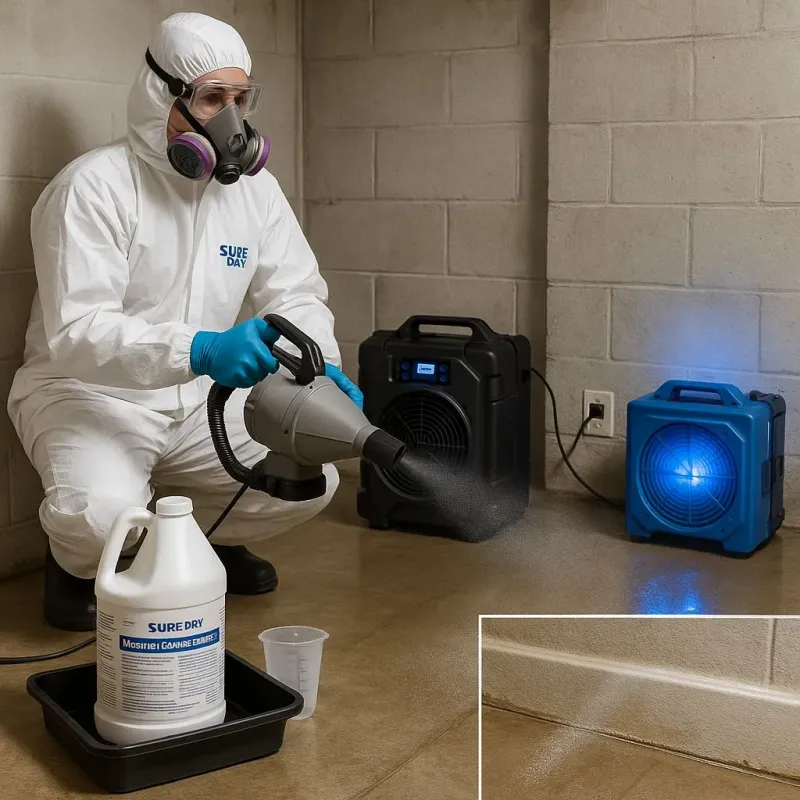 Sanitization and Odor Removal process in Byhalia, MS