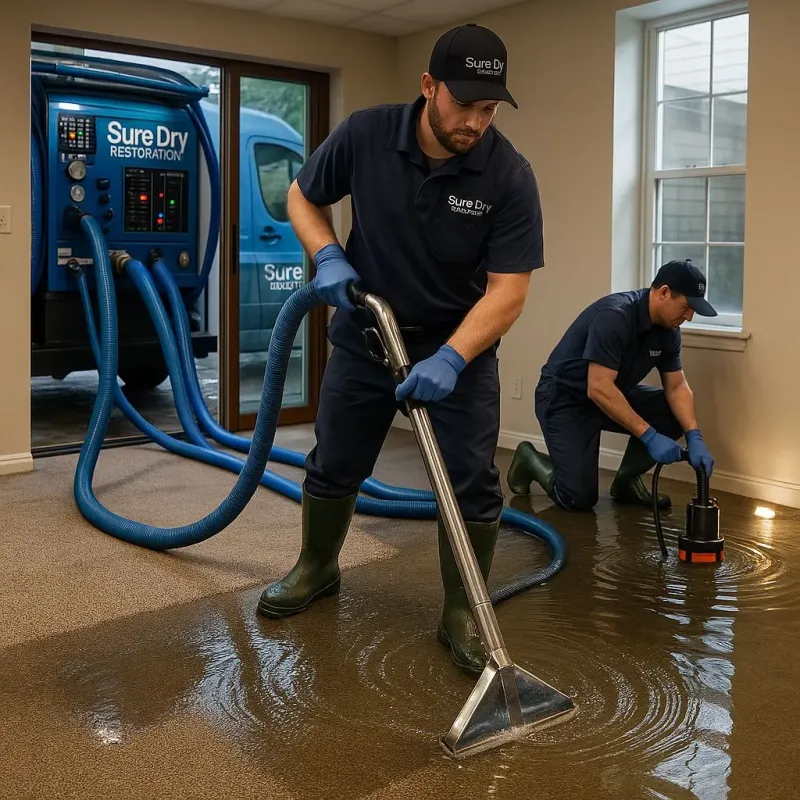 Water Extraction and Removal process in Byhalia, MS